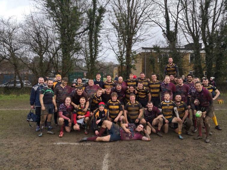 Muddy marvels Cardiff Harlequins and St Davids after the match